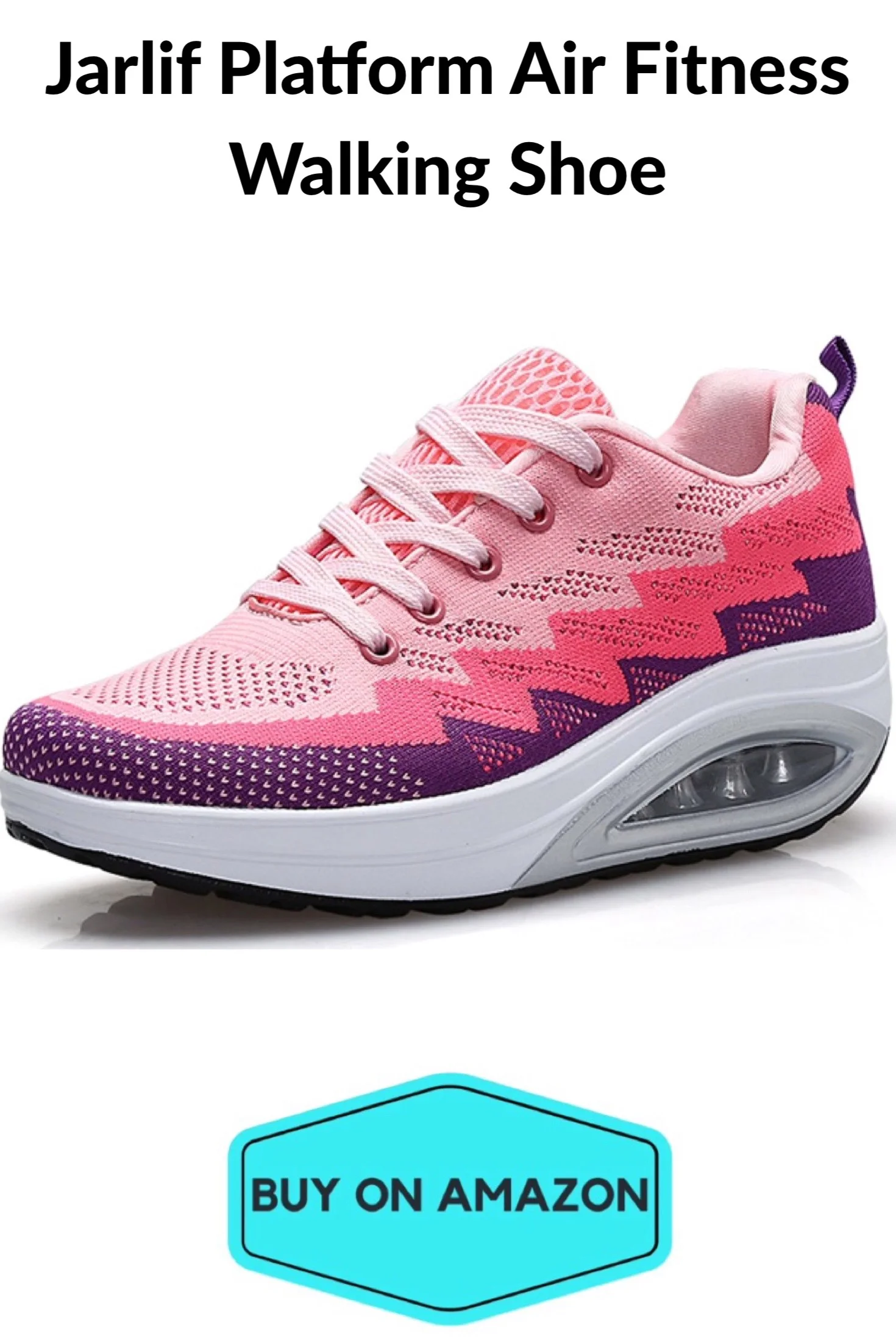 Jarlif Platform Air Fitness Women's Walking Shoe