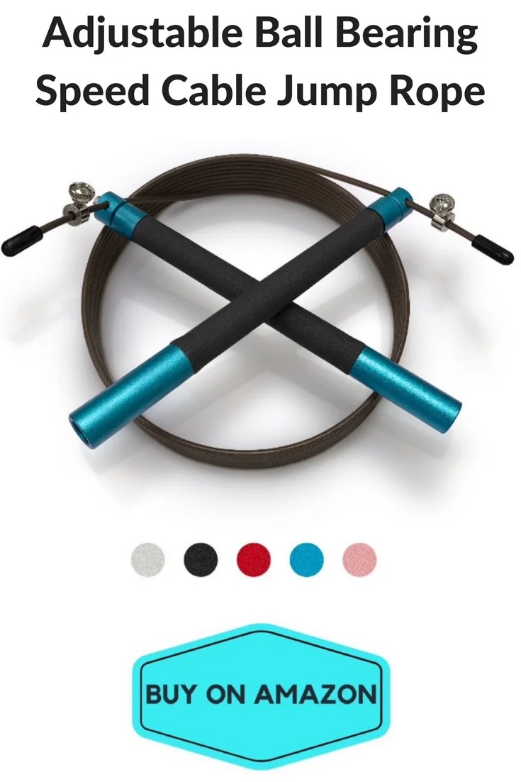 Adjustable Ball Bearing Speed Cable Jump Rope