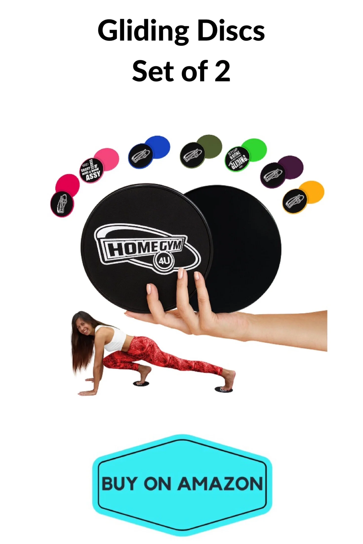 Gliding Discs Set of 2