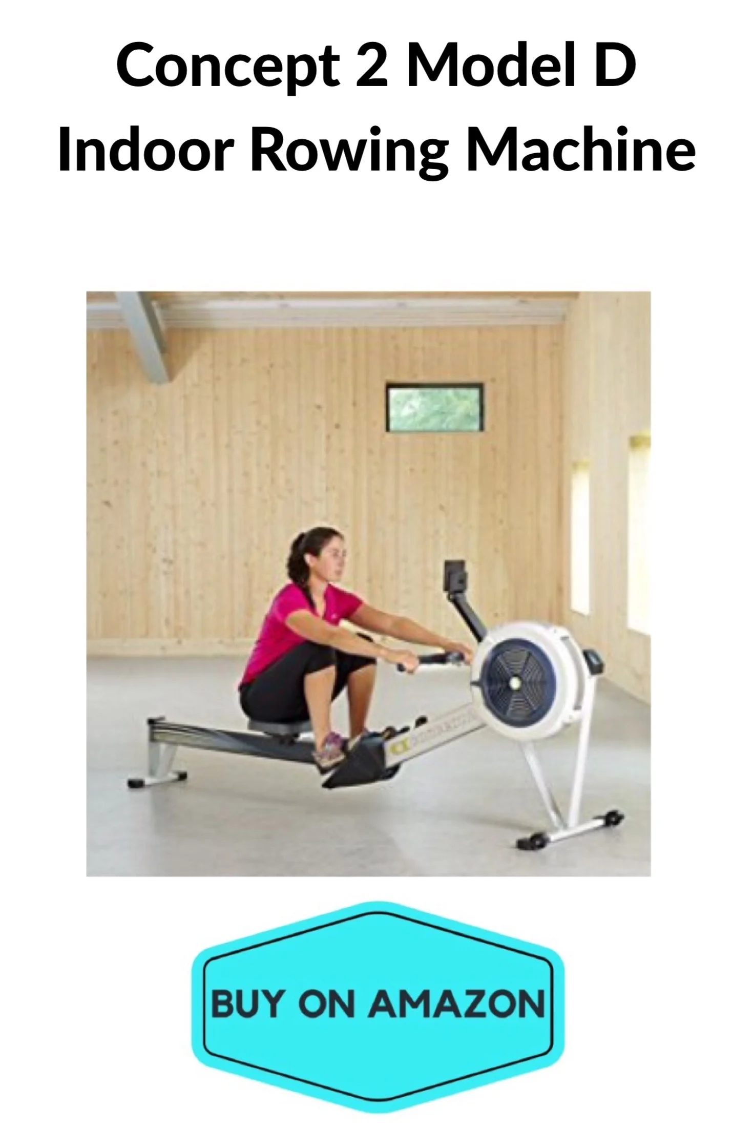 Concept 2 Model D Indoor Rowing Machine