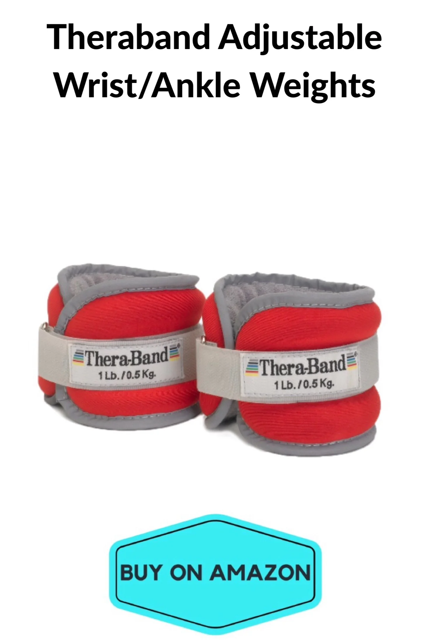 Theraband Adjustable Wrist/Ankle Weights