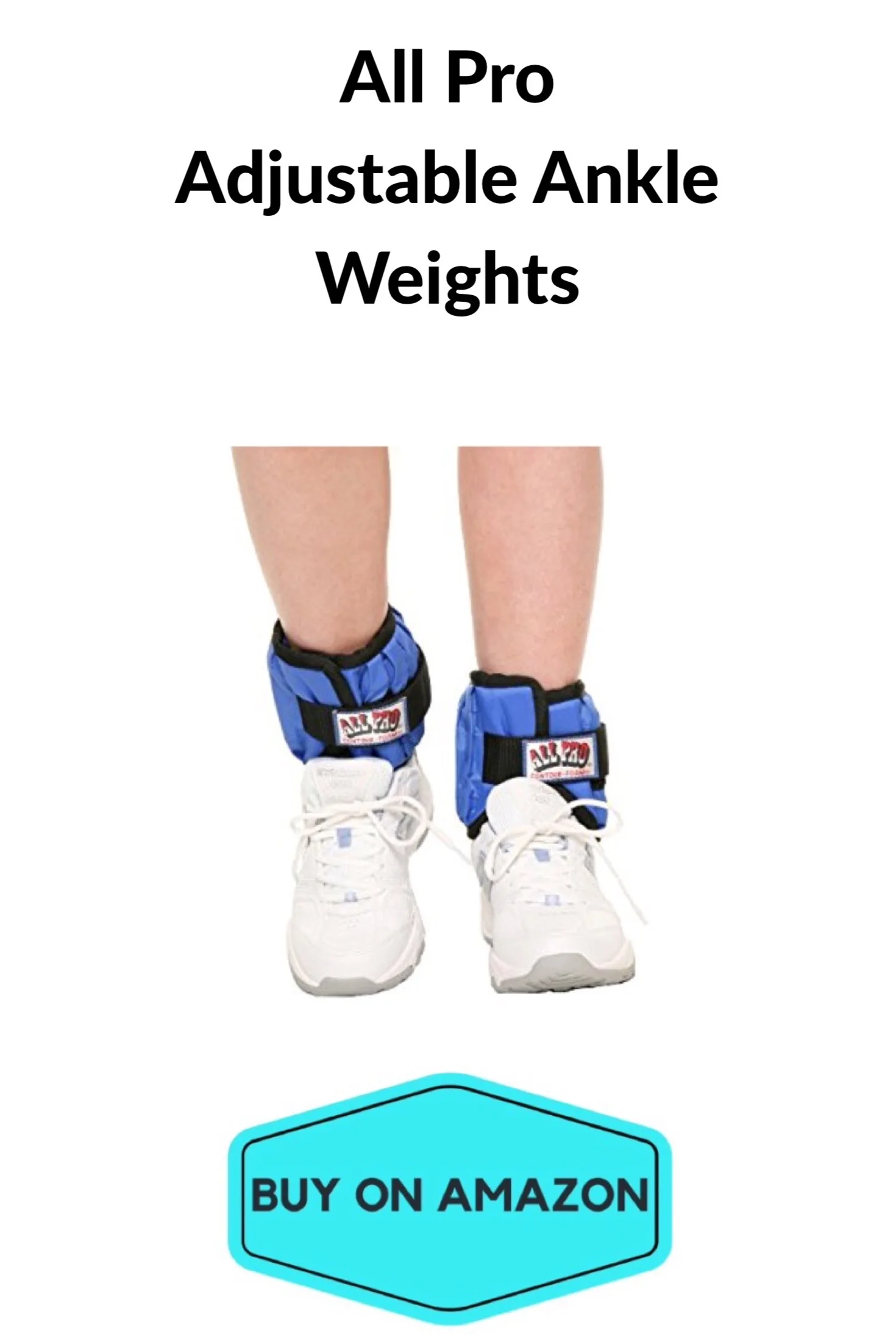 All Pro Adjustable Ankle Weights