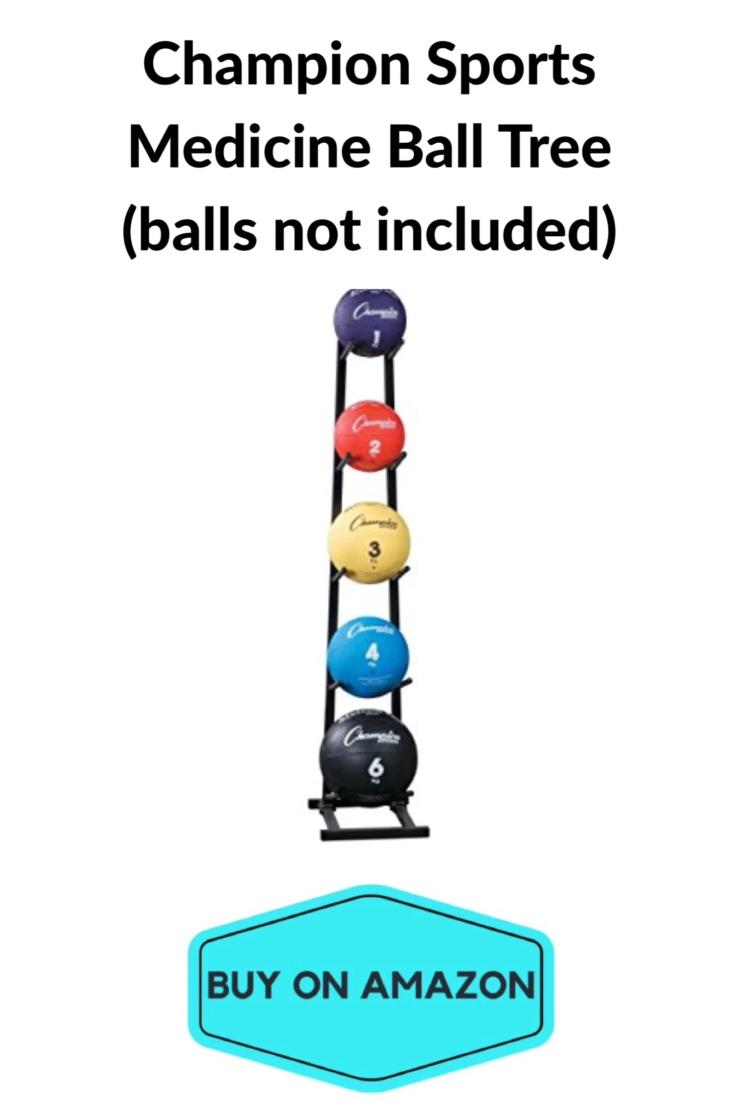Champion Sports Medicine Ball Tree