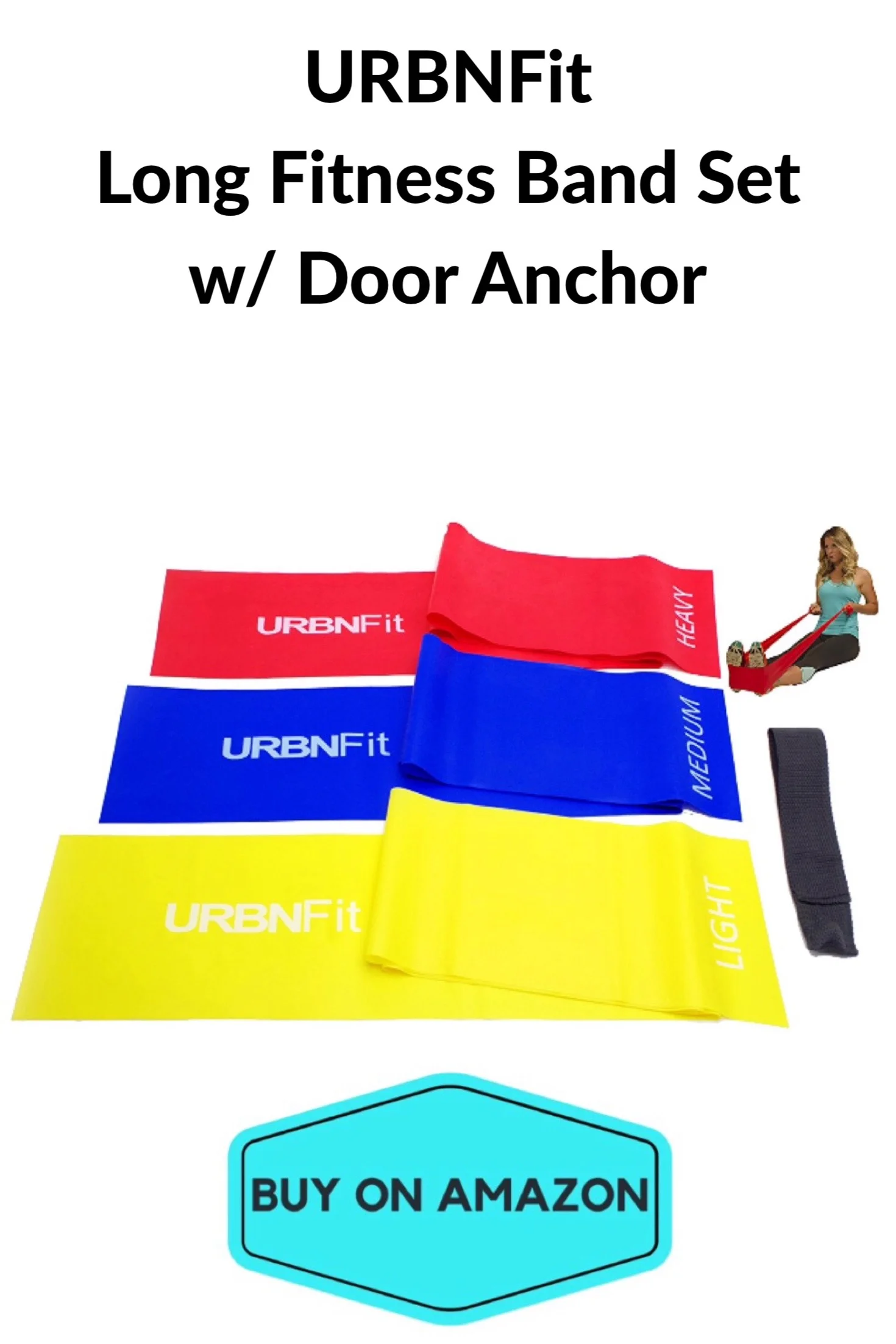 URBNFit Long Resistance Band Set