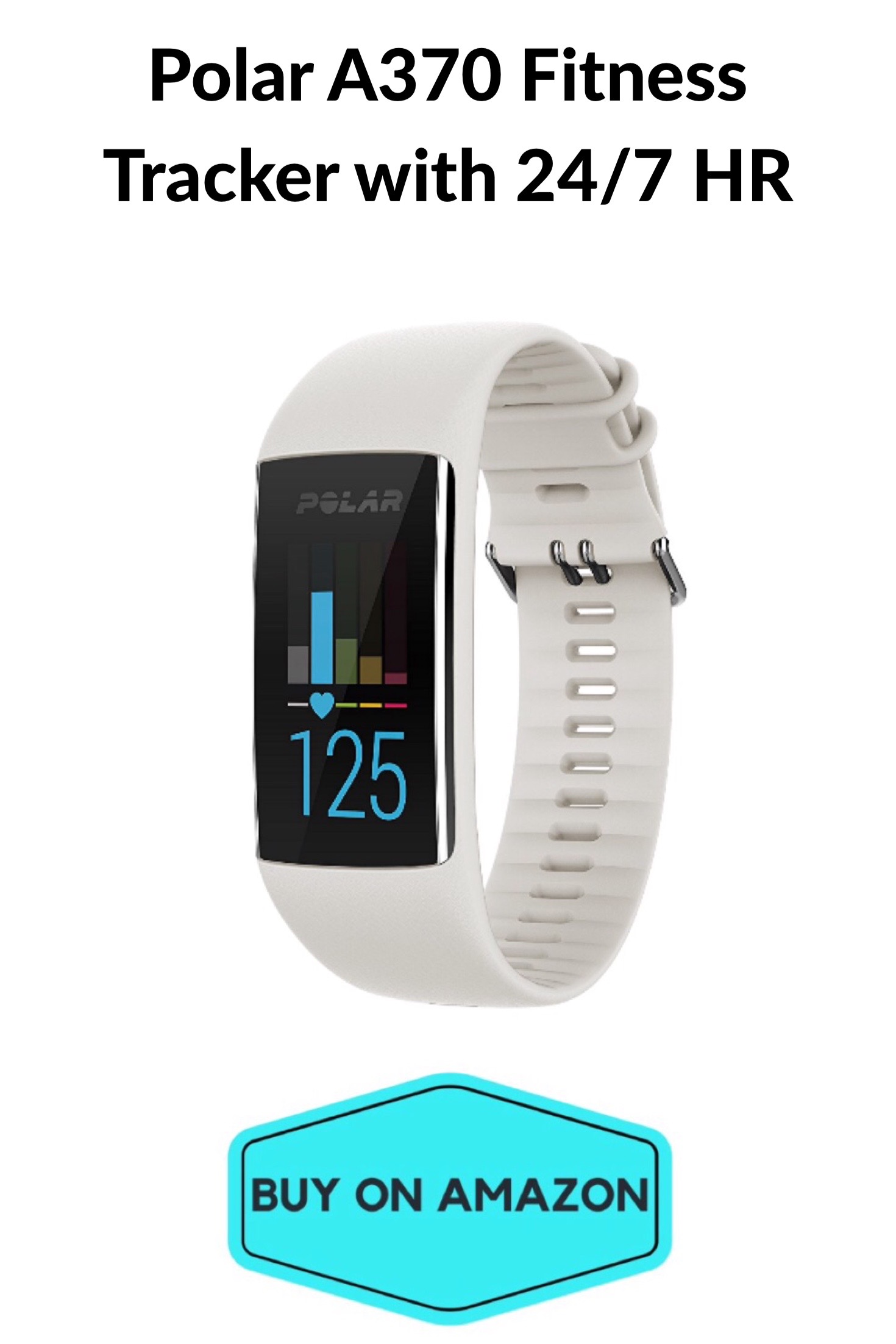 Polar A370 Fitness Tracker w/ HR