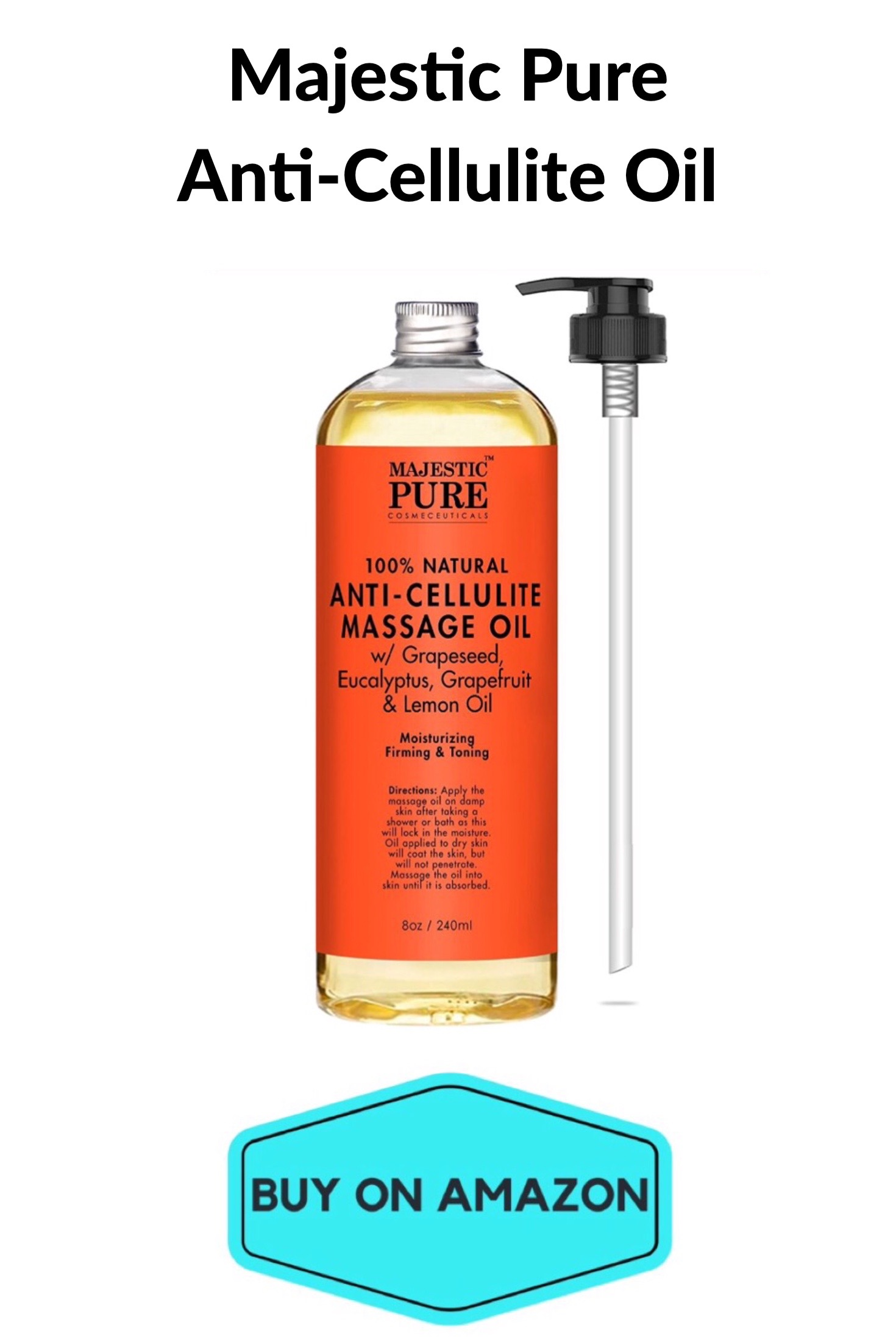 Majestic Pure Anti-Cellulite Oil