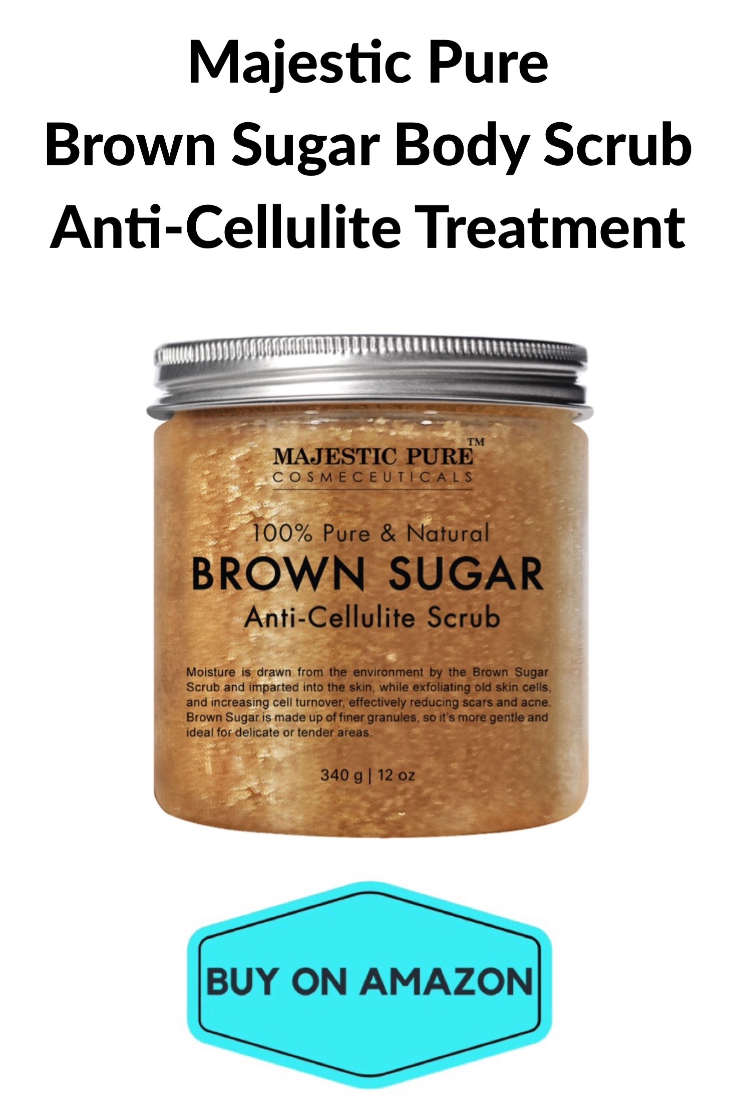 Brown Sugar Body Scrub Anti-Cellulite Treatment