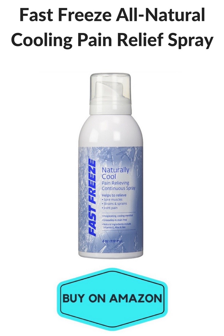 Fast Freeze All-Natural Cooling Pain Relief Spray