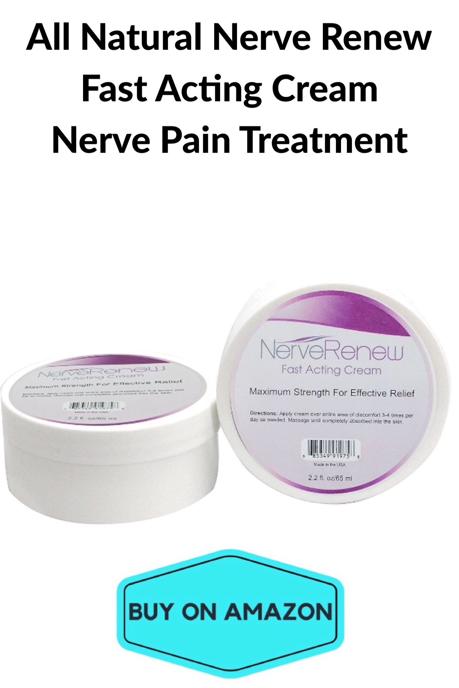 Fast Acting Cream Nerve Pain Treatment