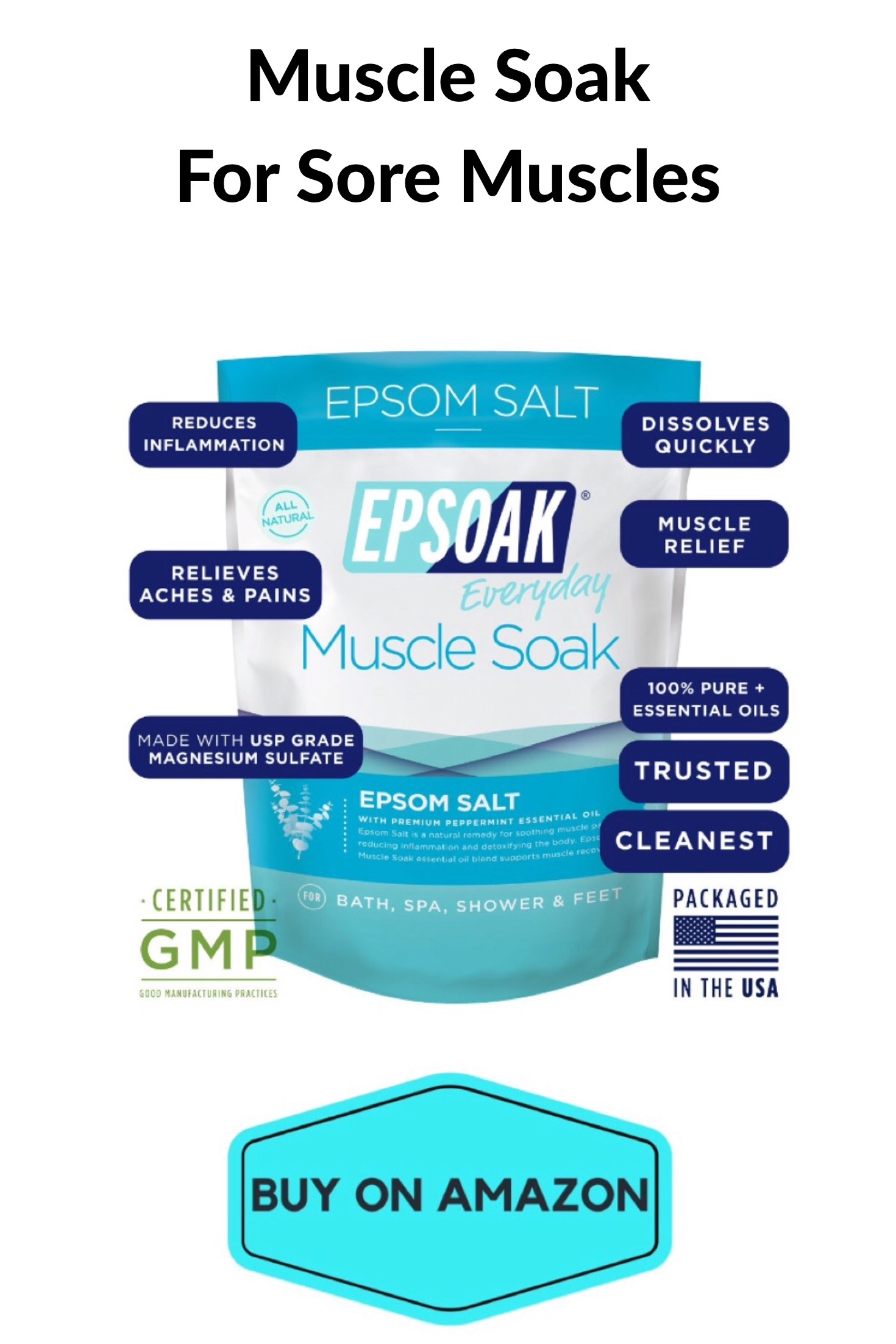 Muscle Soak For Sore Muscles