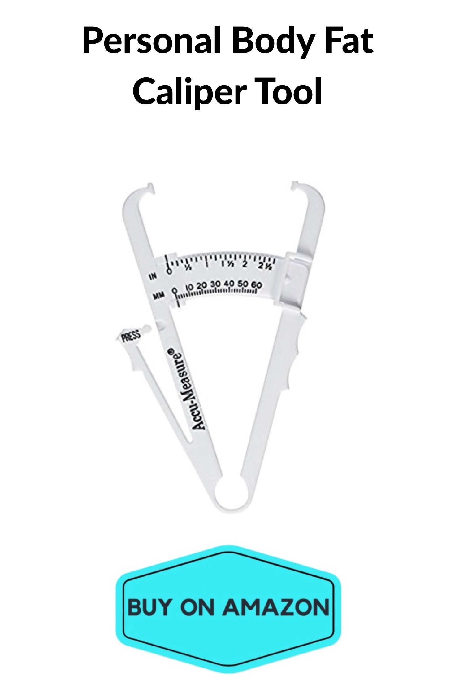 Personal Body Fat Caliper Tool