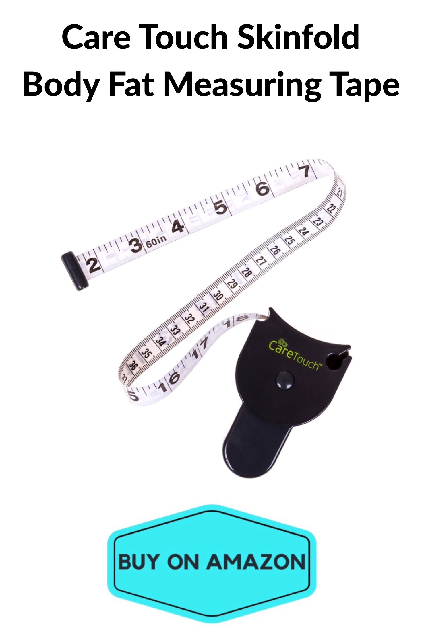Care Touch Skinfold Body Fat Measuring Tape