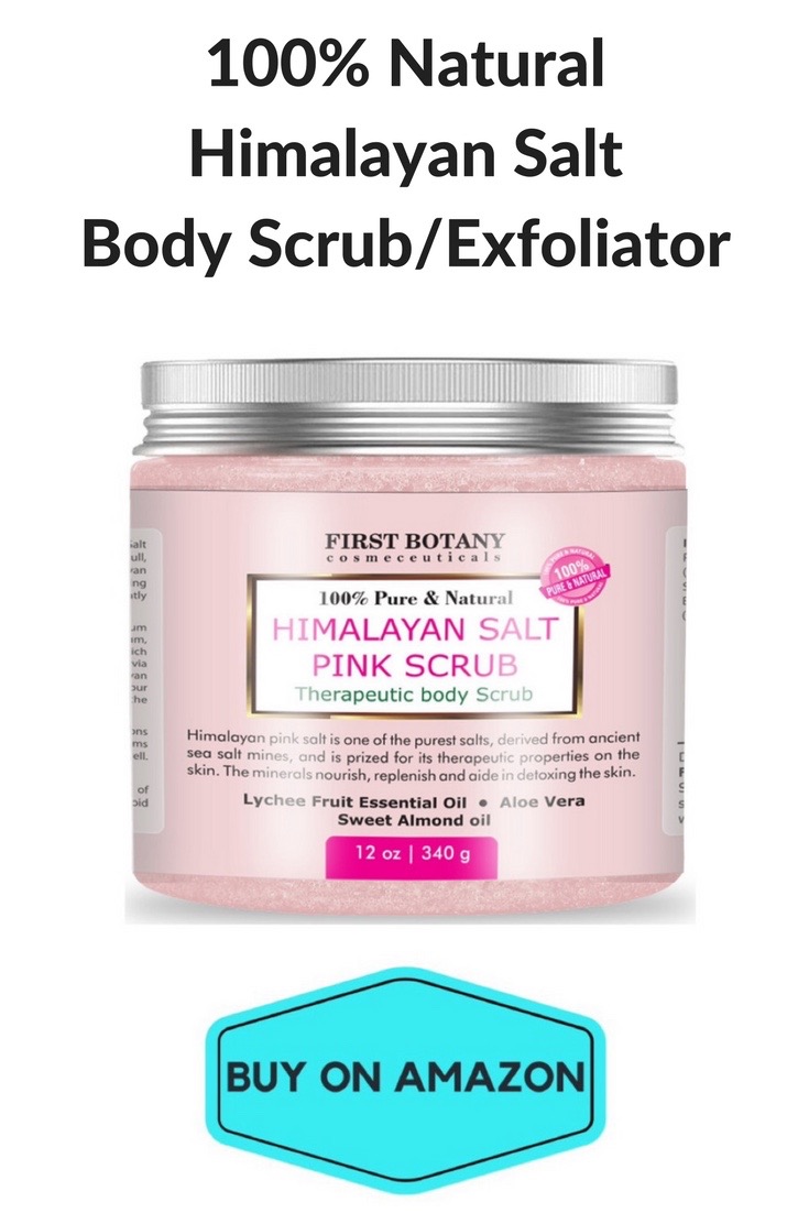 100% Natural Himalayan Salt Body Scrub/Exfoliator 