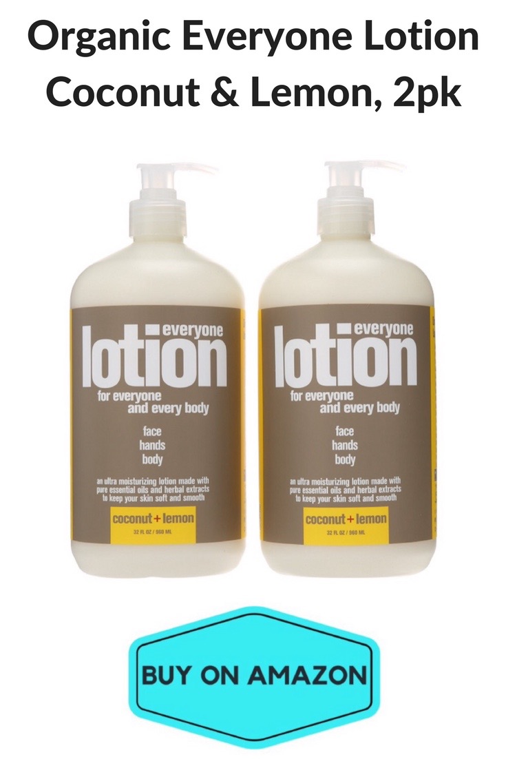 Organic Everyone Lotion, Coconut & Lemon, 2-pack