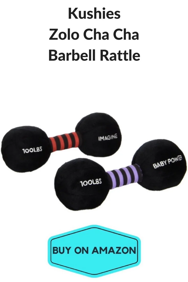 Kushies Zolo Cha Cha Barbell Rattle