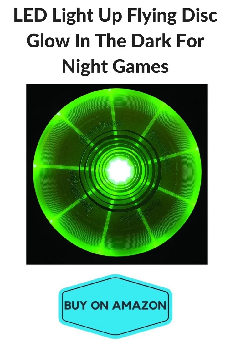 LED Light Up Flying Disc Glow In The Dark