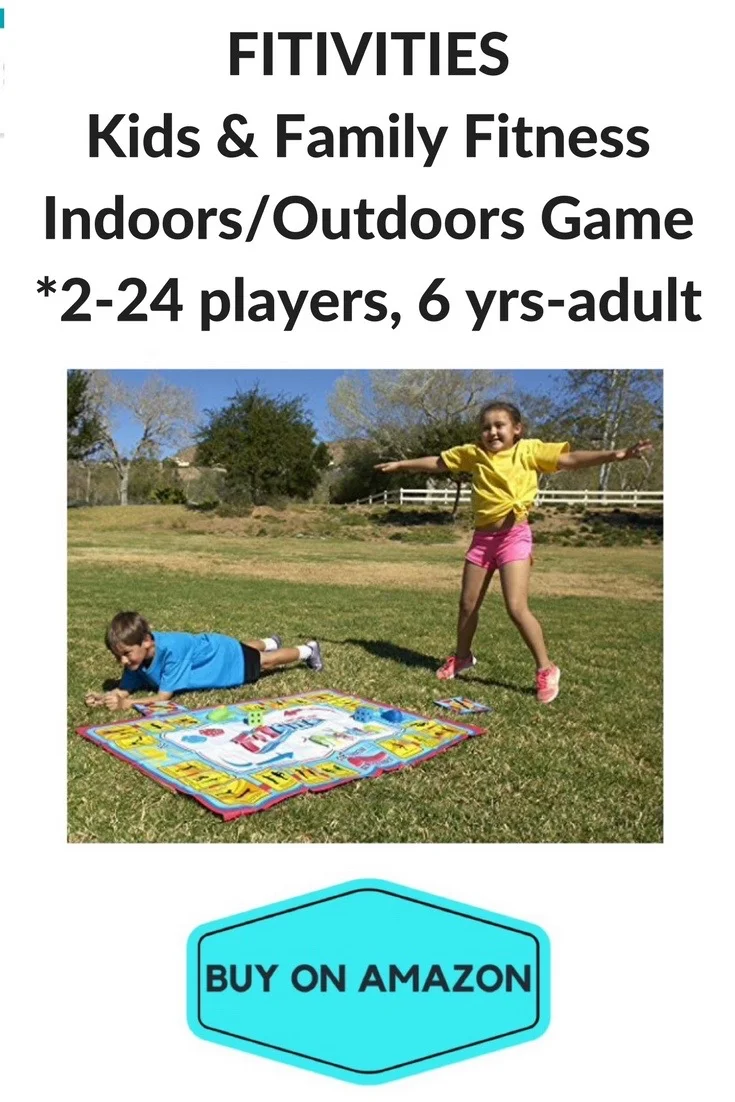 Fitivities Kids & Family Fitness Game, Indoor/Outdoor