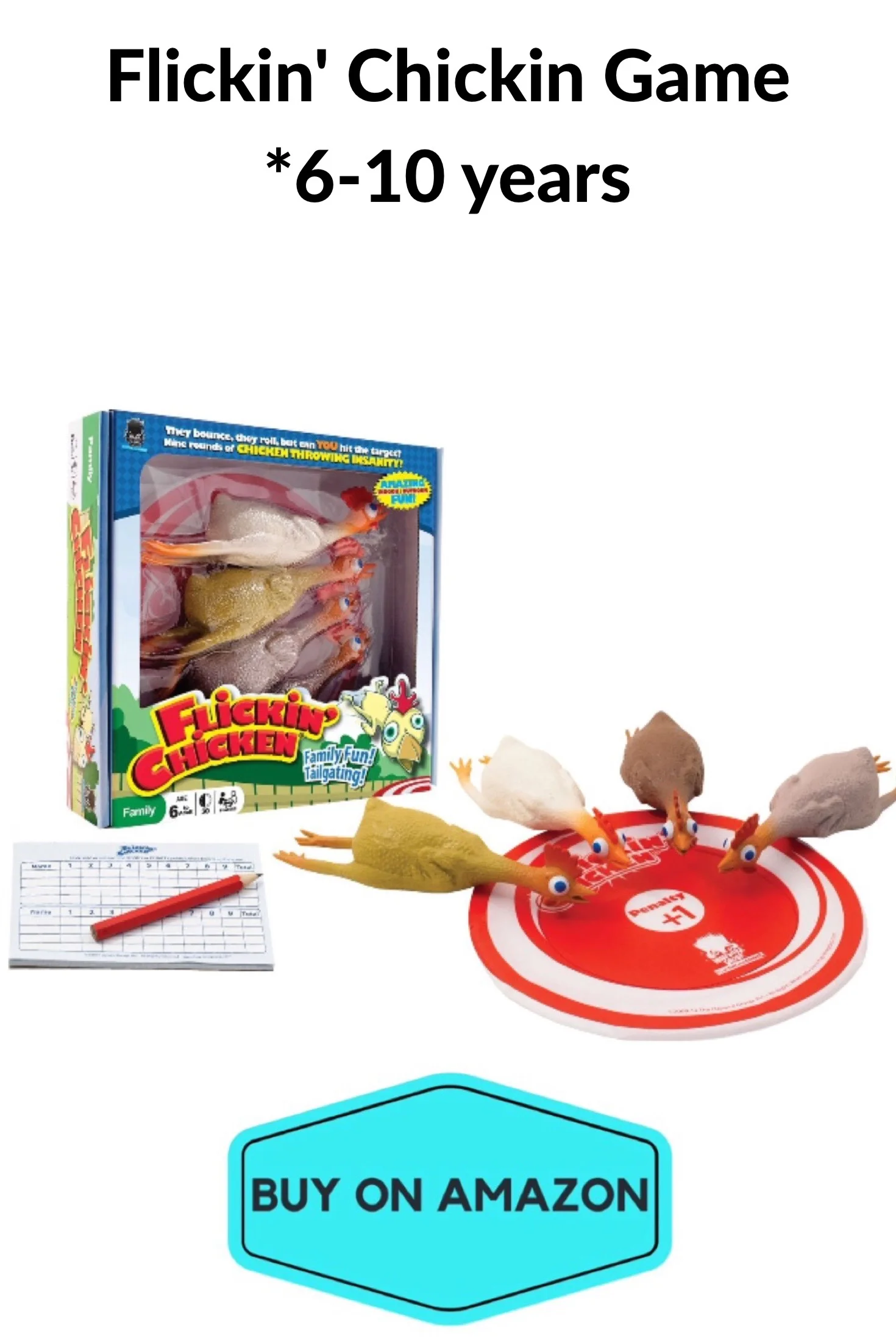 Flickin' Chicken Game, Ages 6-10