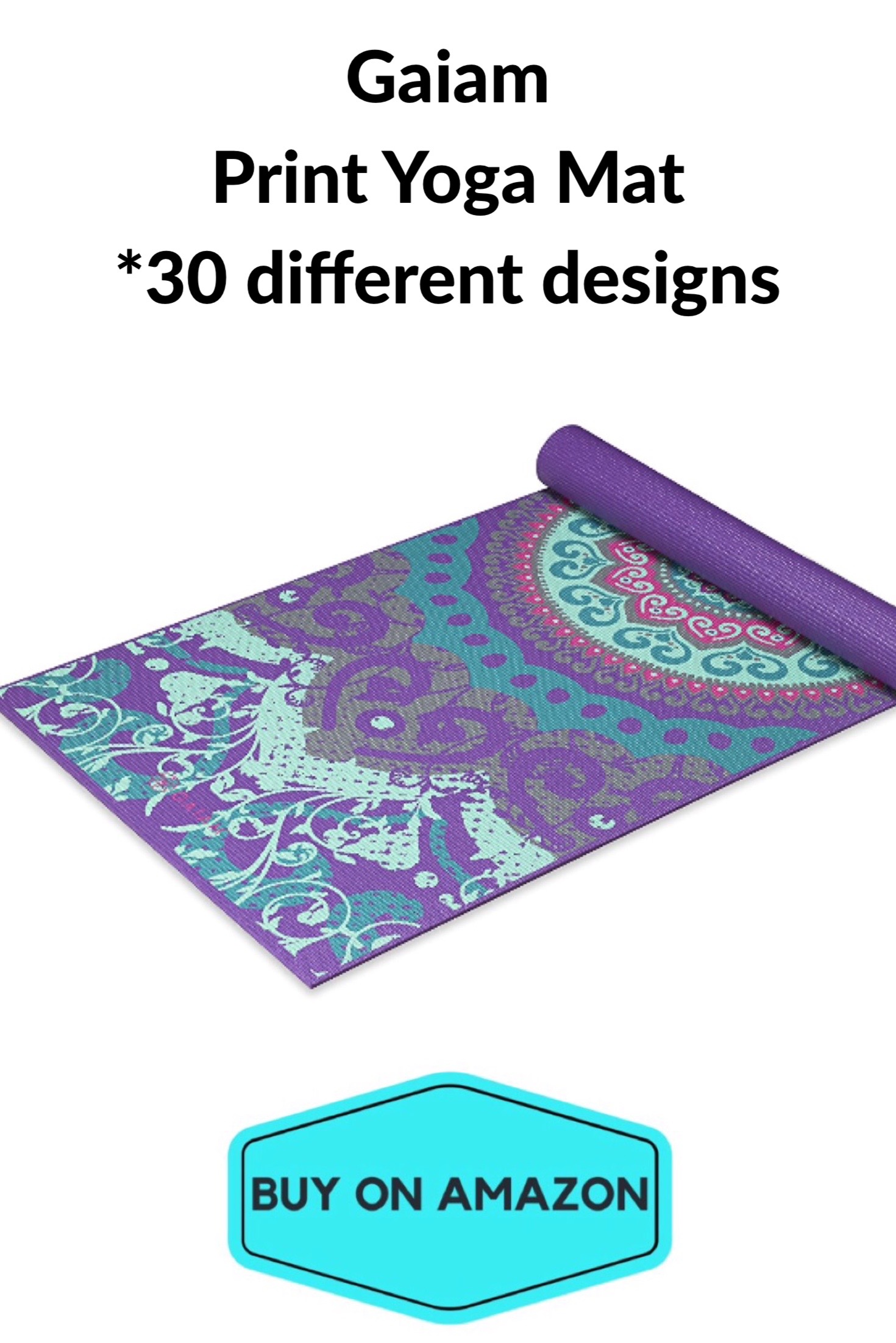 Gaiam Print Yoga Mats