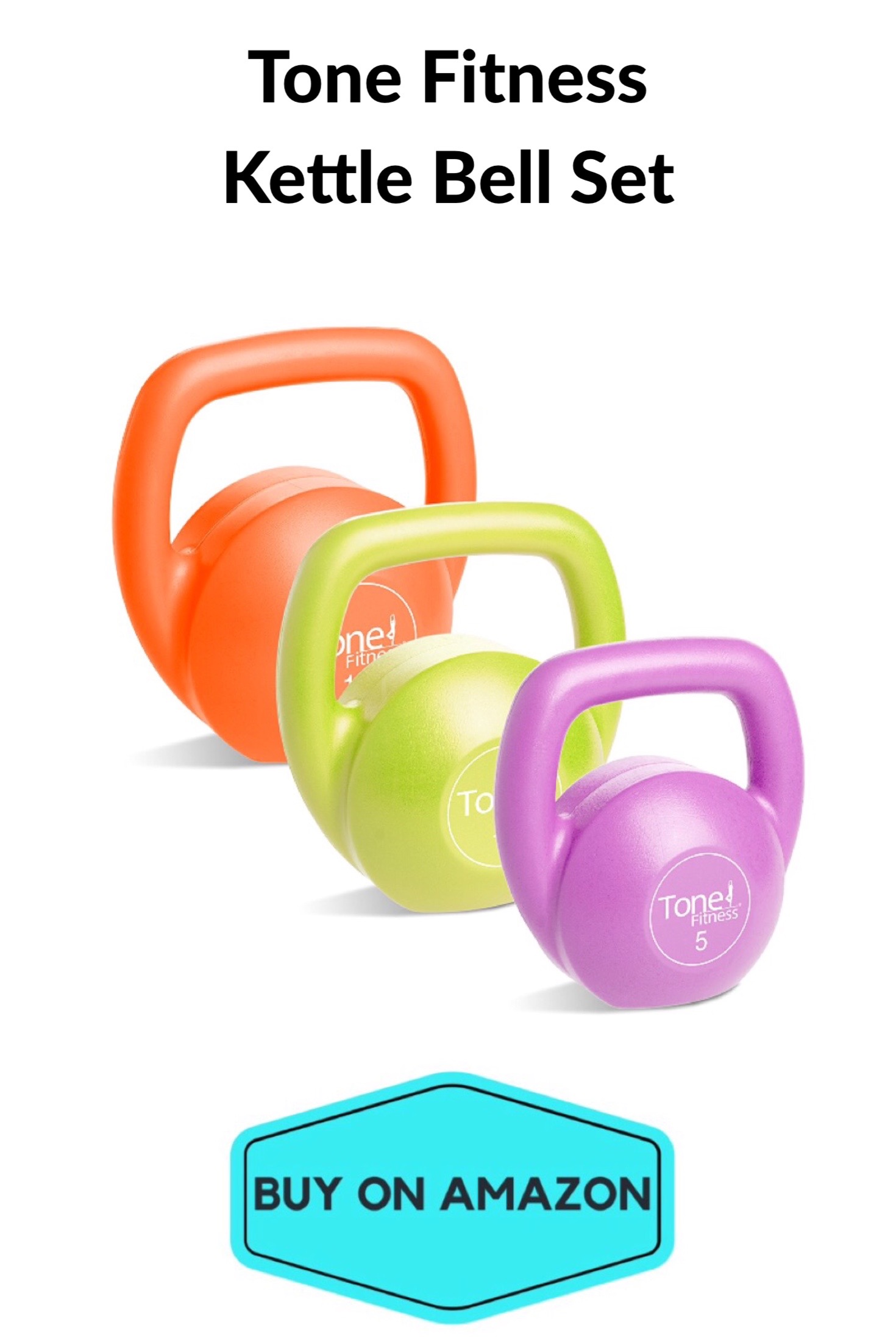 Tone Fitness Kettle Bell Set