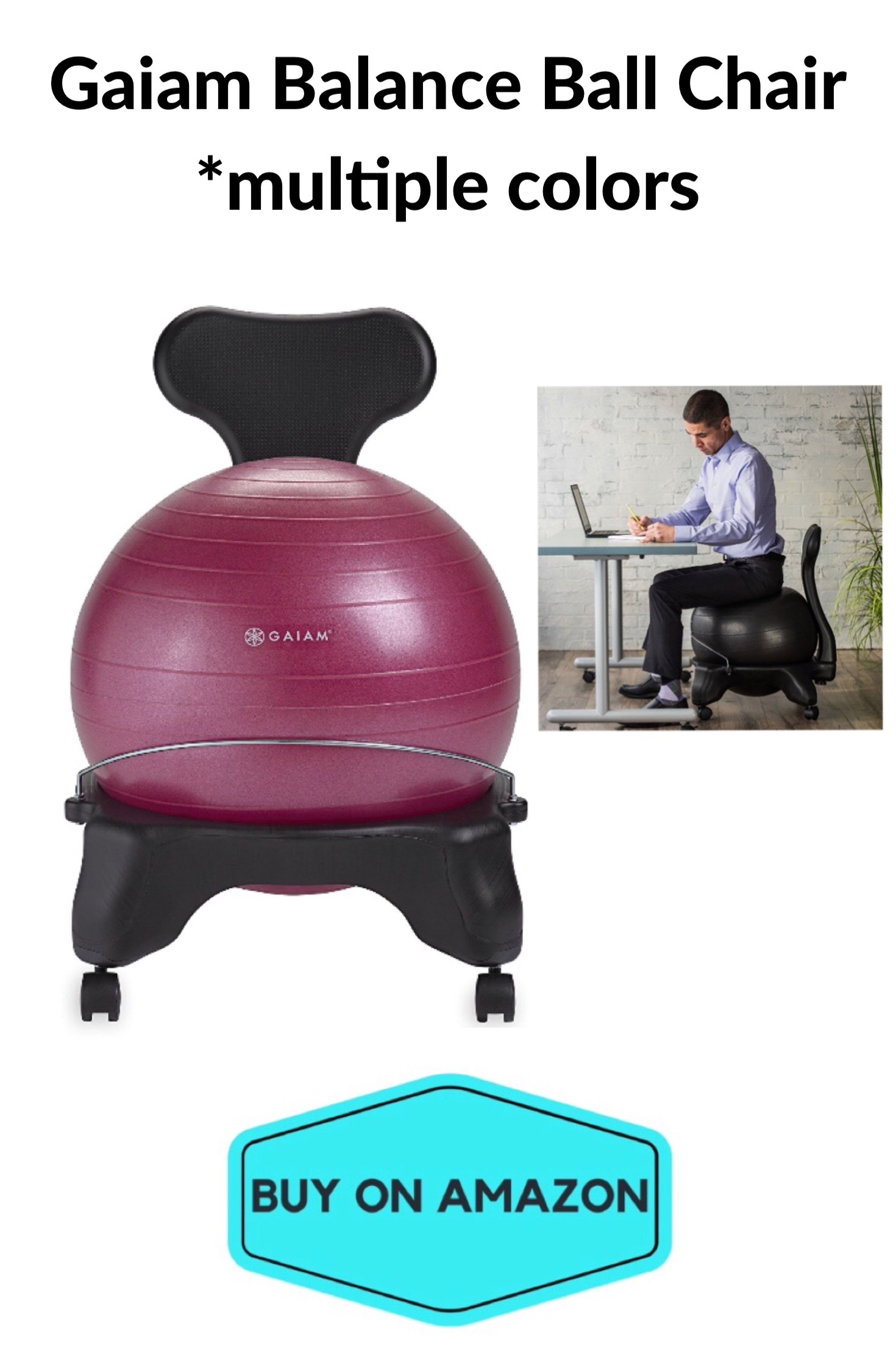 Gaiam Balance Ball Chair