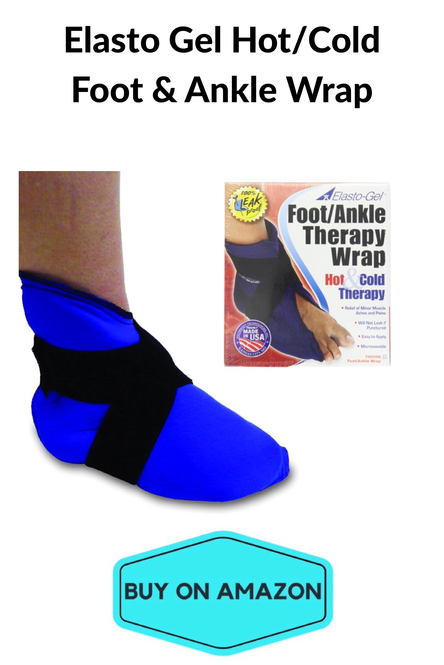 Elasto Gel Hot/Cold Foot & Ankle Wrap