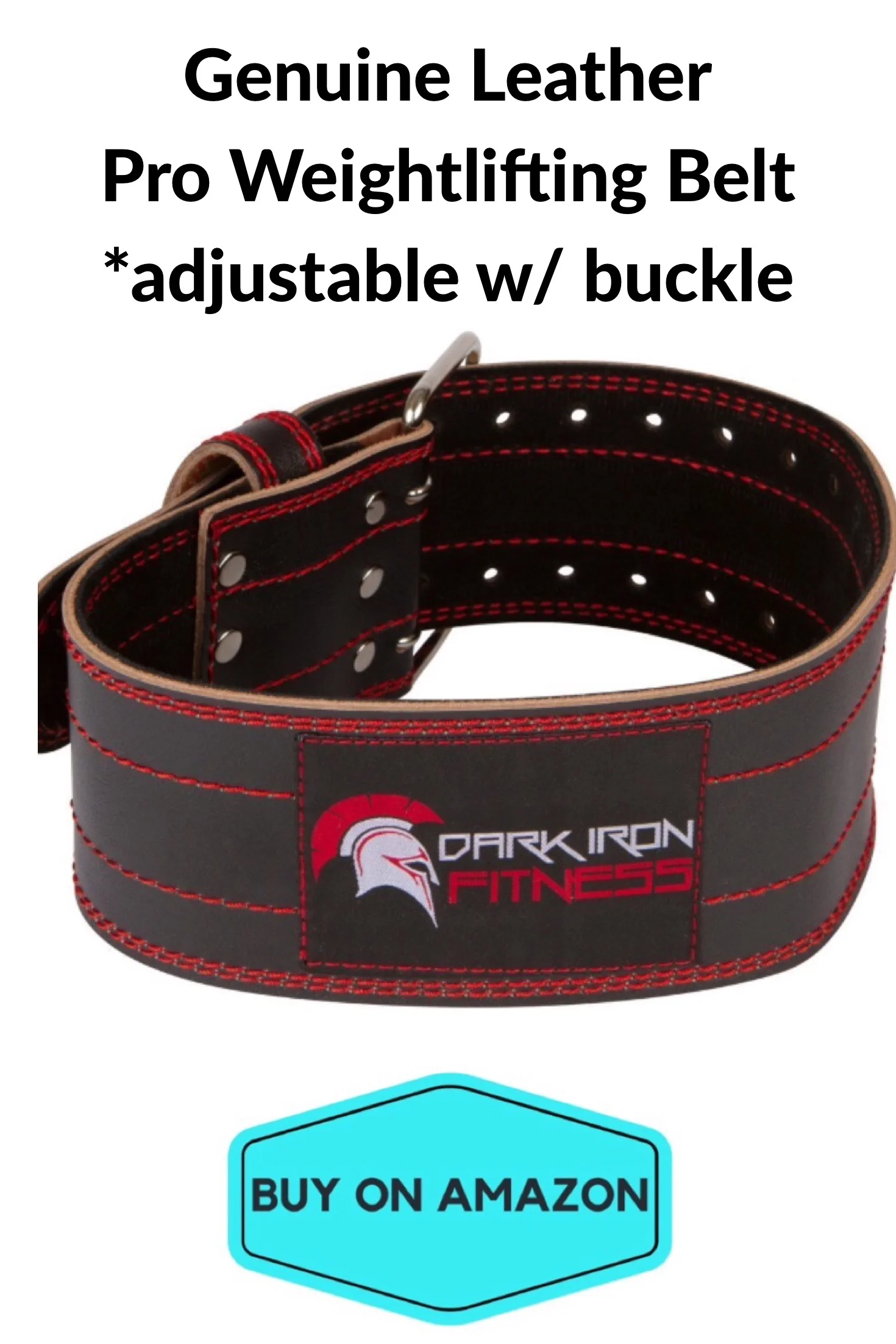 Genuine Leather Pro Weightlifting Belt