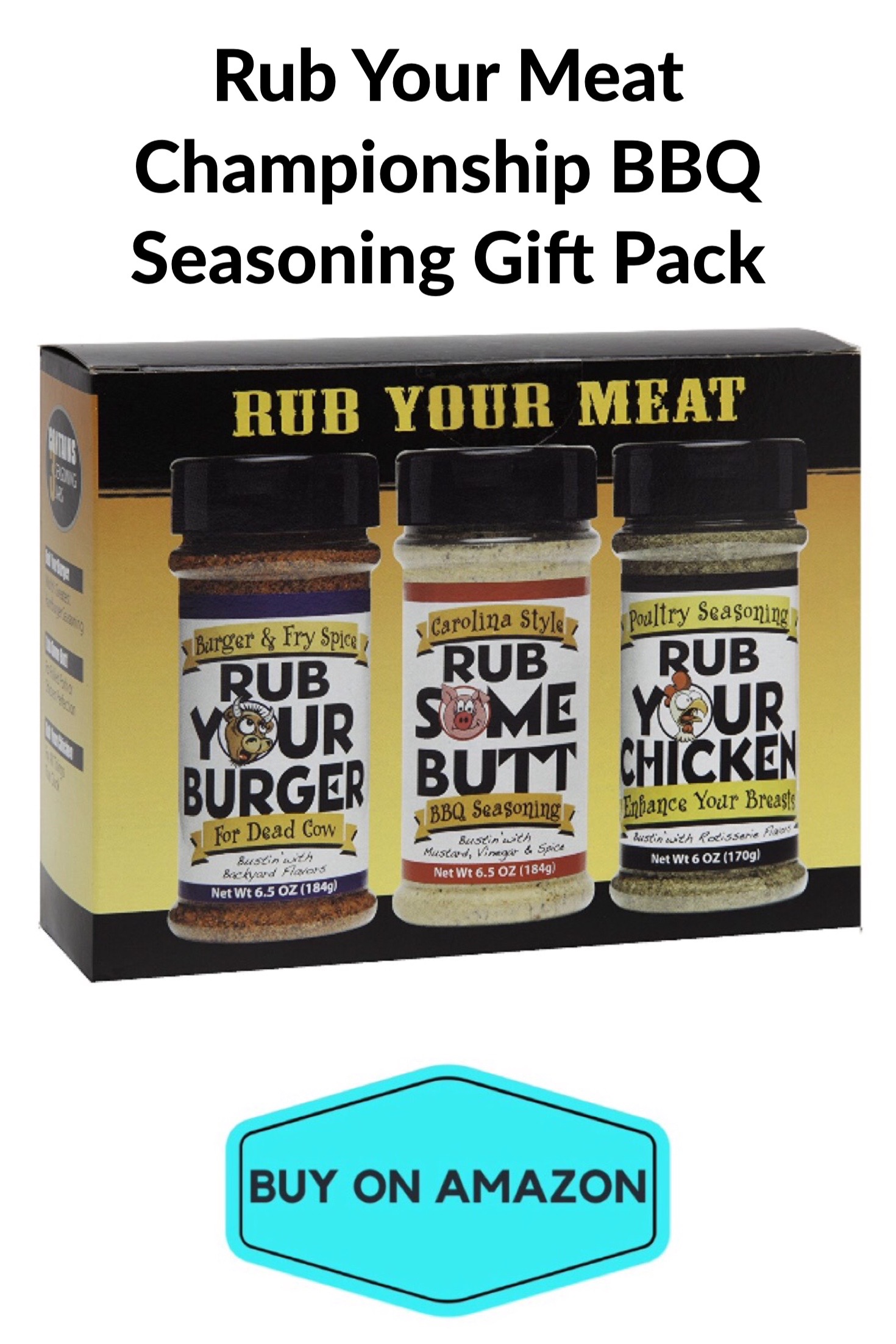 Rub Your Meat Championship BBQ Seasoning Gift Pack