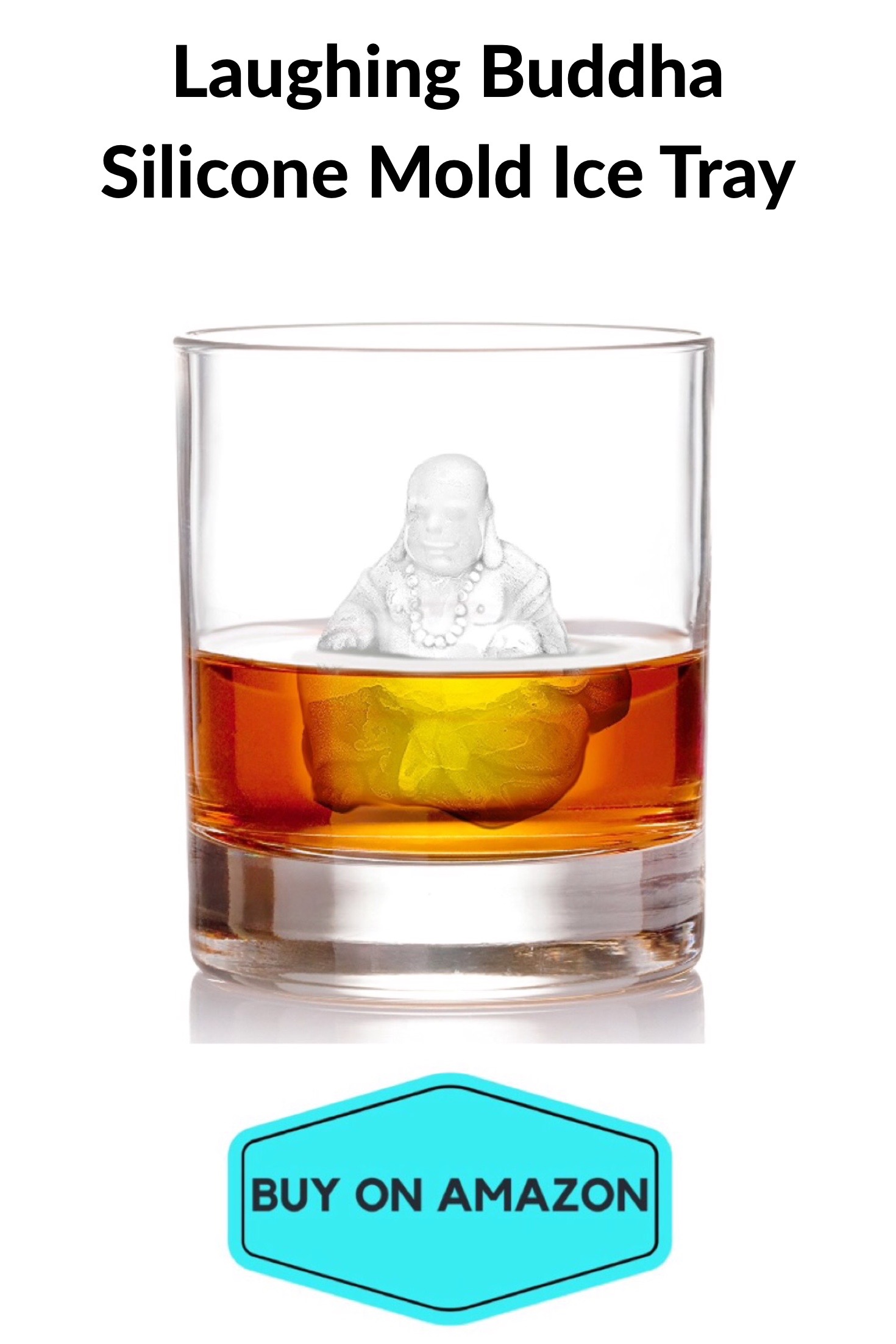 Laughing Buddha Silicone Mold Ice Tray