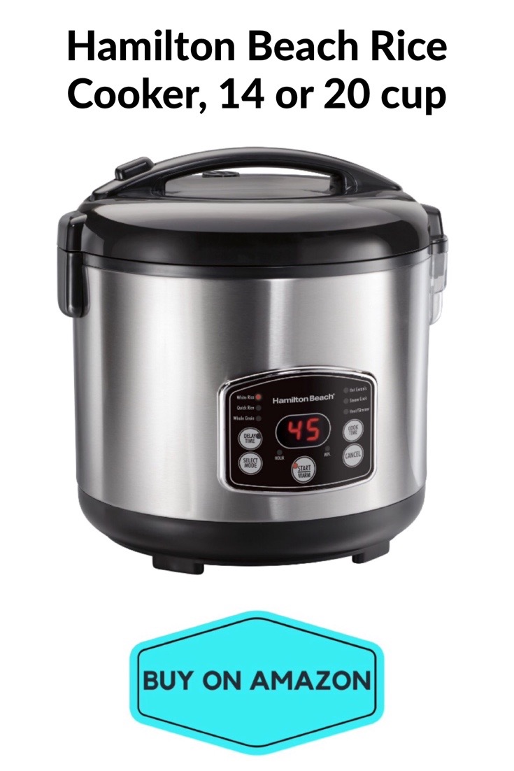 Hamilton Beach Rice Cooker, 14 or 20 cup