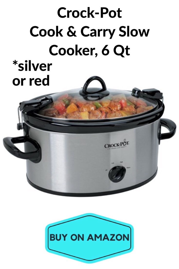 Crock-Pot Cook & Carry Slow Cooker, 6 Qt