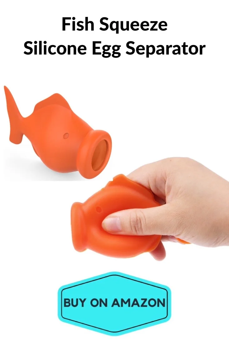 Fish Squeeze Silicone Egg Separator 