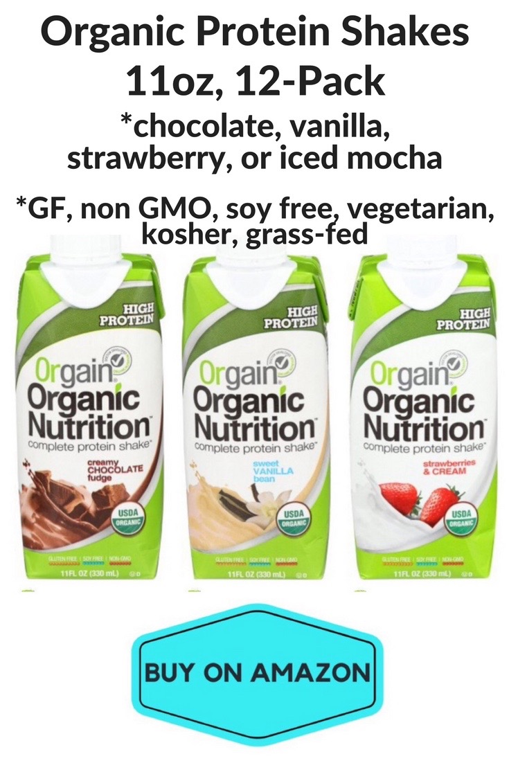 Organic Protein Shakes, 12 pack