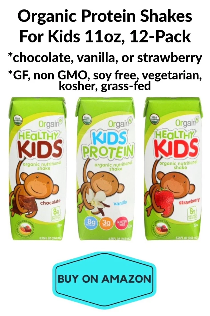 Kid Organic Protein Shakes, 12 pack