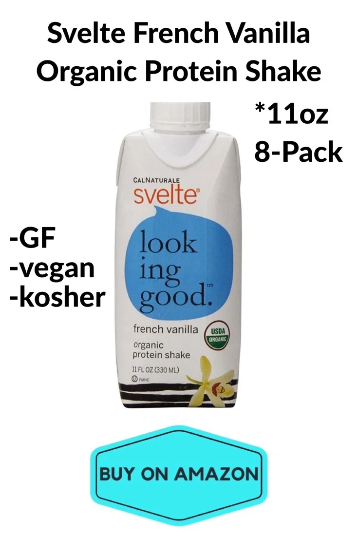 Svelte French Vanilla Organic Protein Shake