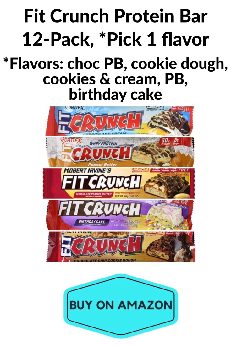 Fit Crunch Protein Bar, 12 pack