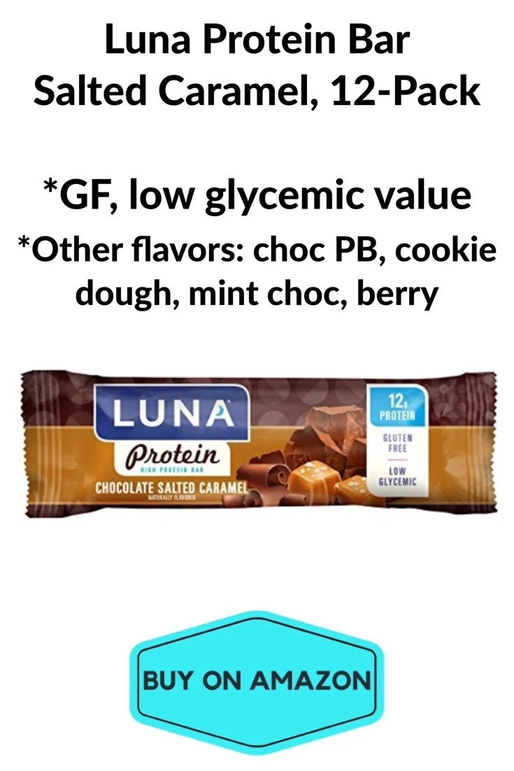 Luna Protein Bar Salted Caramel, 12 pack