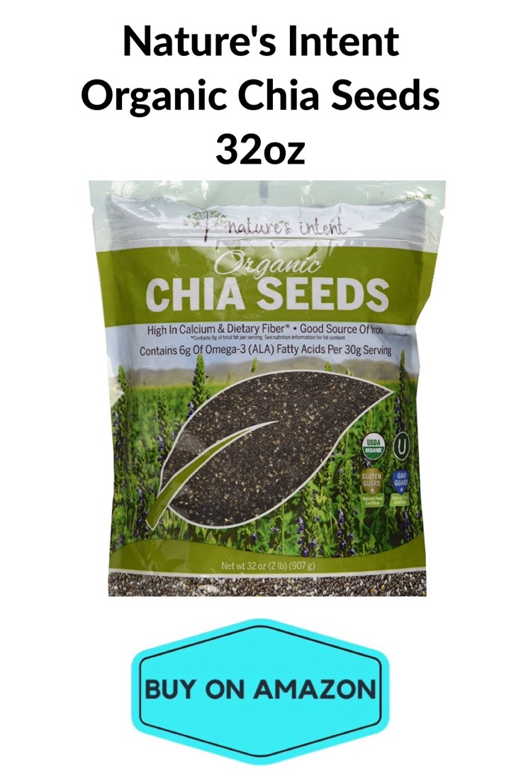 Nature's Intent Organic Chia Seeds, 32 oz