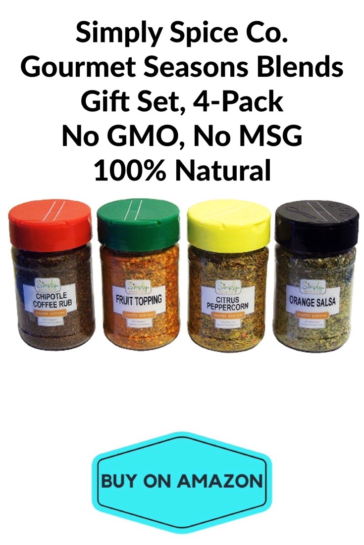 Simply Spice Co. Gourmet Seasons Blends Gift Set, 4 pack