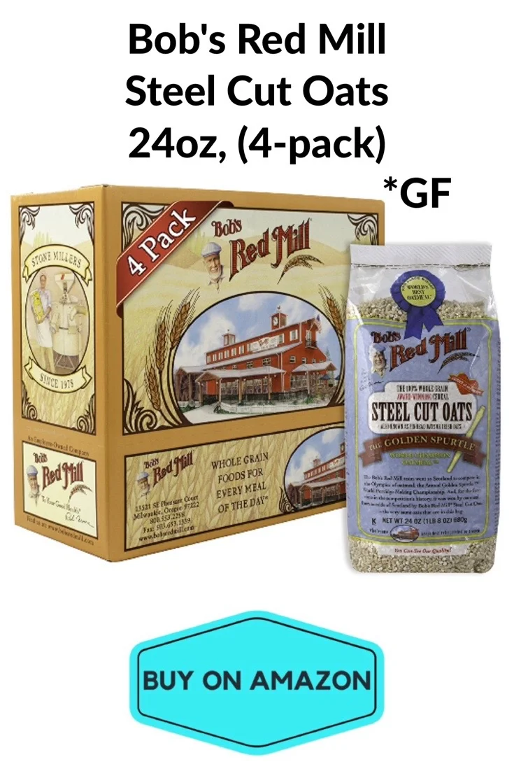 Bob's Red Mill Steel Oats 24oz, 4 pack
