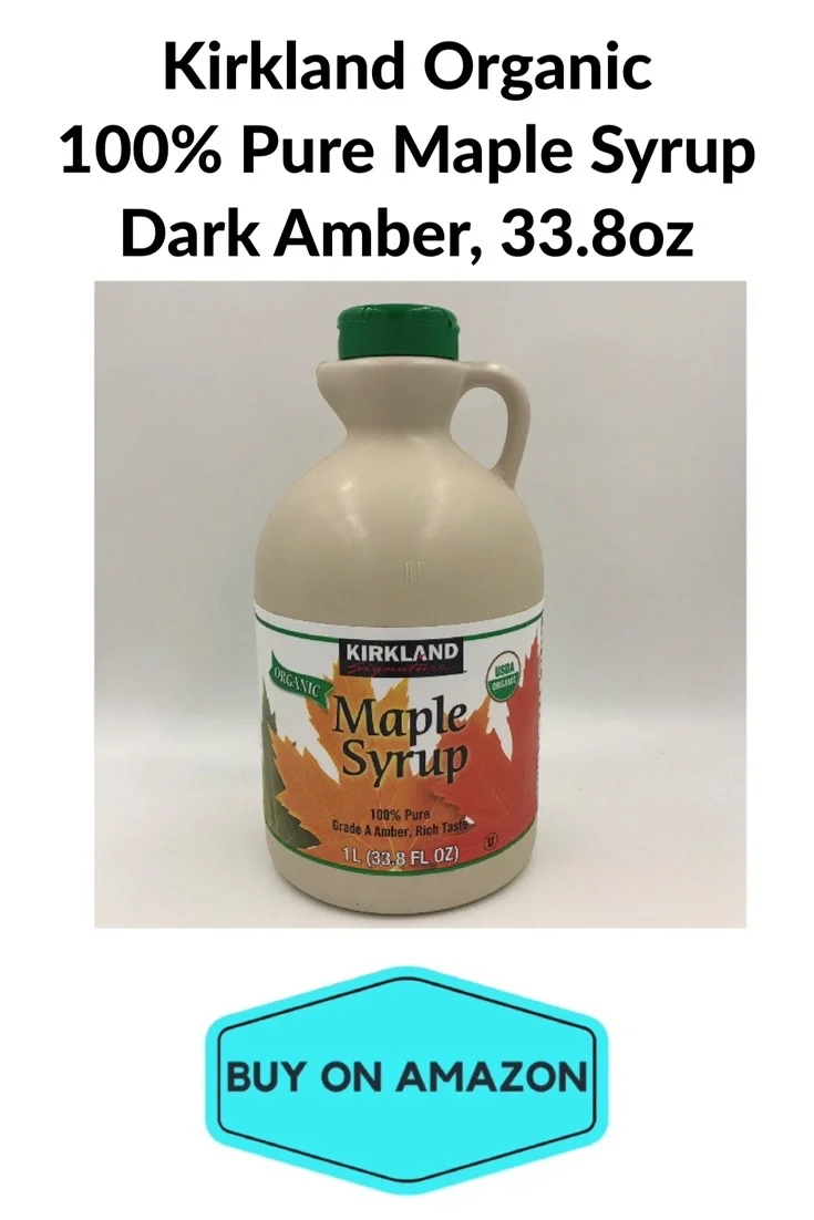 Kirkland Organic 100% Pure Maple Syrup Dark Amber