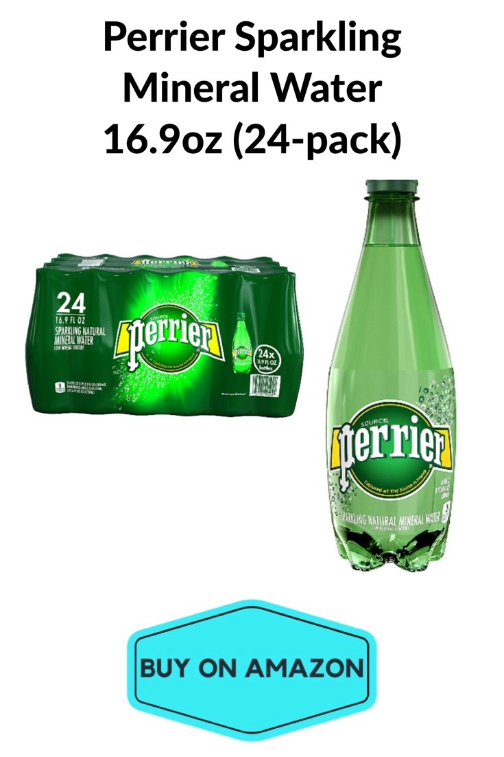Perrier Sparkling Mineral Water, 24 pack