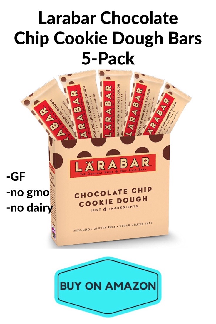 Larabar Chocolate Chip Cookie Dough Bars, 5 pack