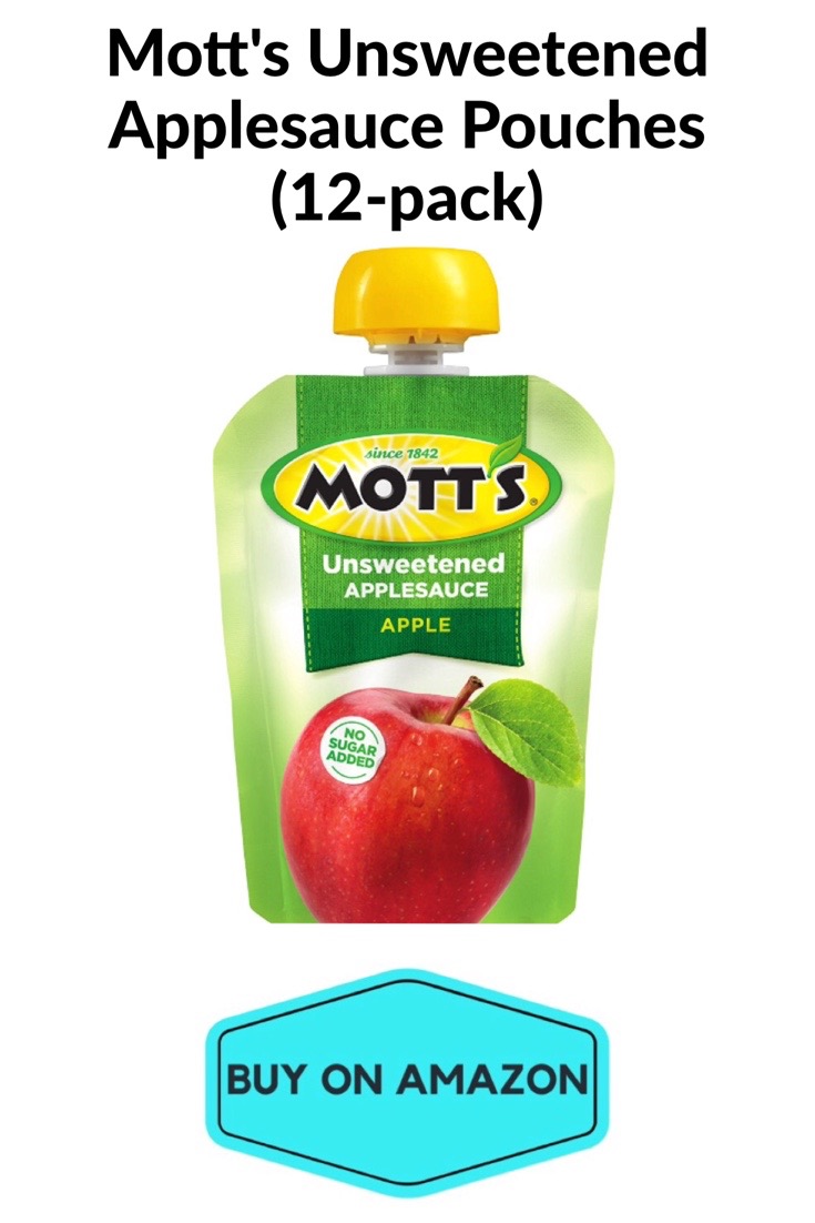 Mott's Unsweetened Applesauce Pouches, 12 pack