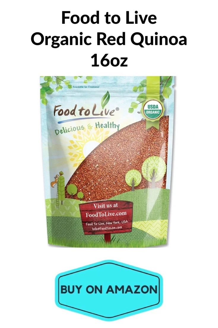 Food To Live Organic Red Quinoa