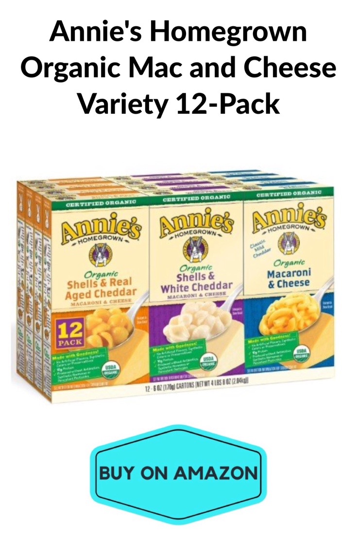 Annie's Homegrown Variety Mac & Cheese, 12 pack