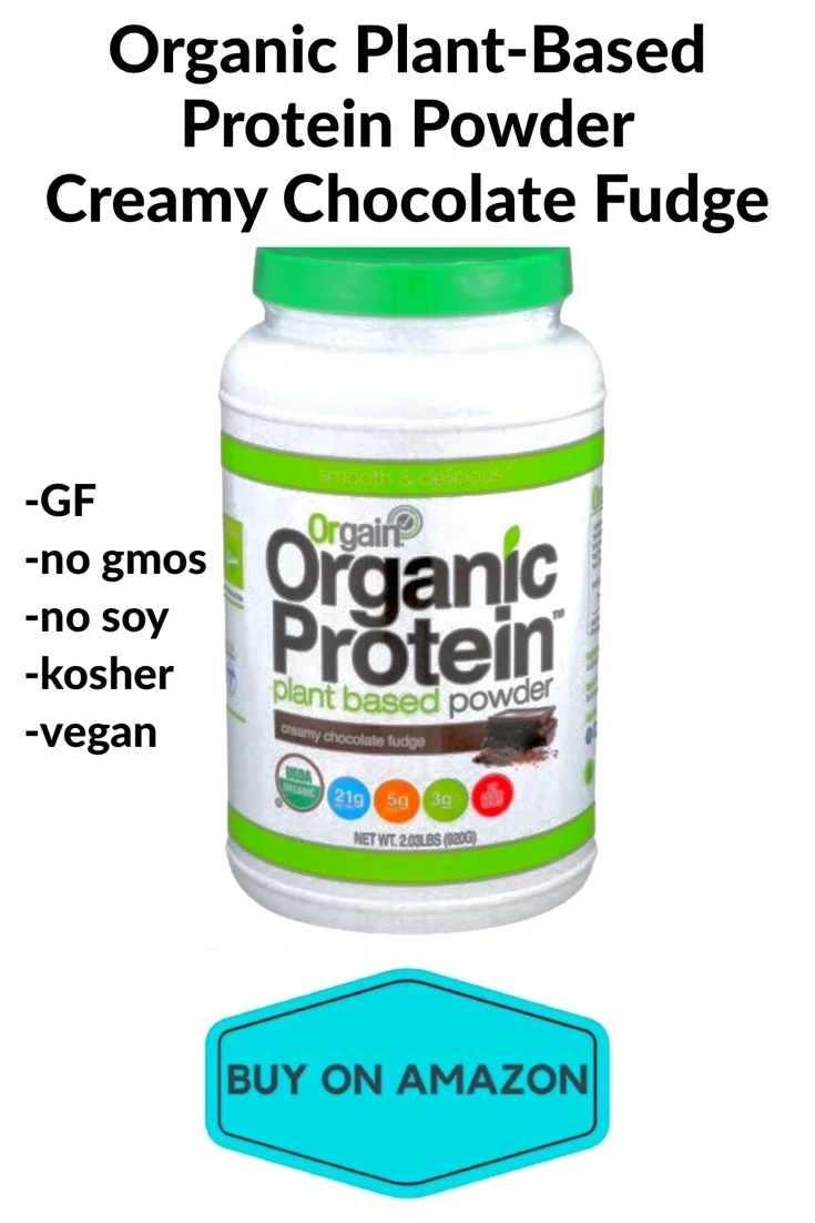 Organic Plant-Based Protein Powder Creamy Chocolate Fudge