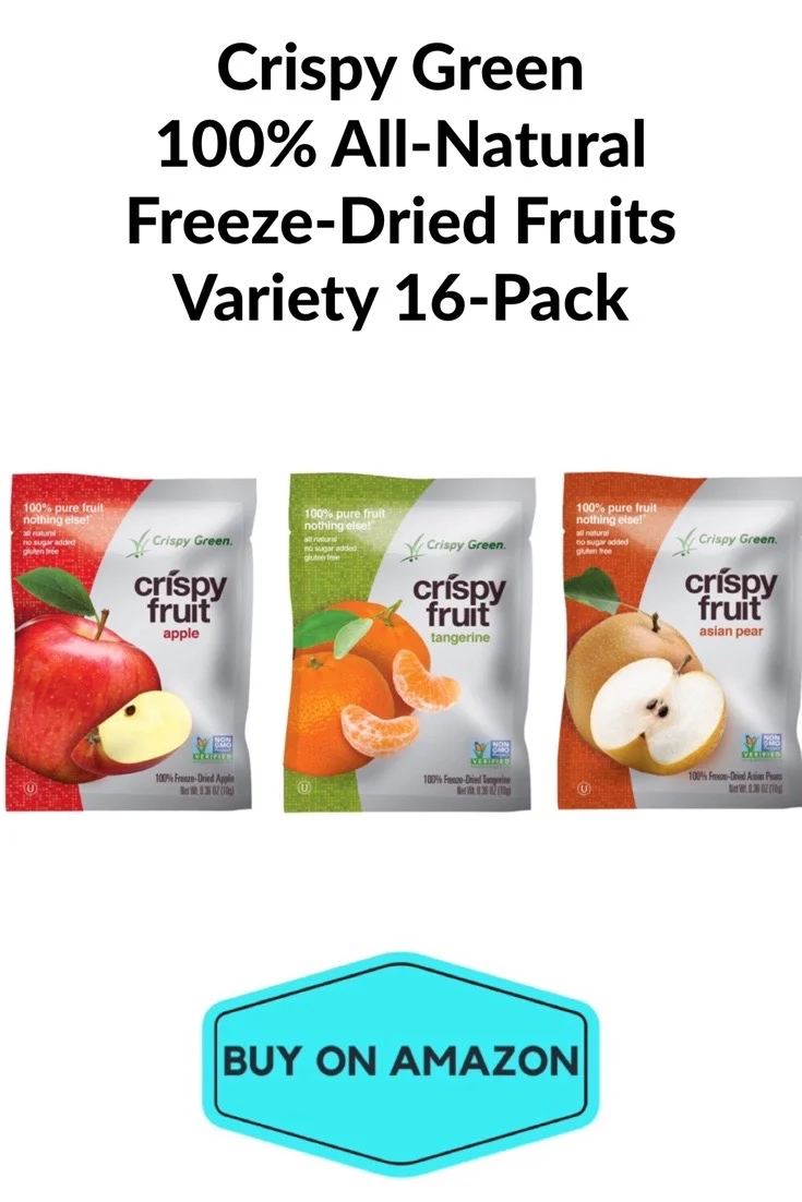 Crispy Green Dried Fruit Variety 16 Count
