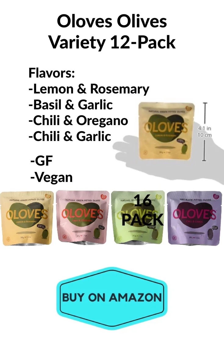 Oloves Olives Variety 12 Pack