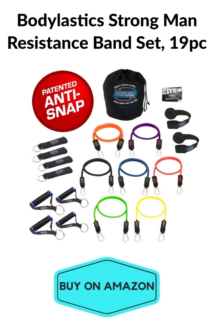 Bodylastics 19pc Resistance Band Set